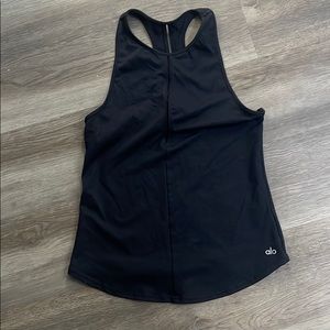 Alo black tank top